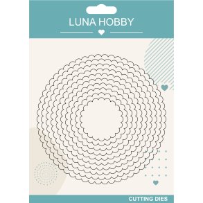 Die Scallop Circle Luna Hobby