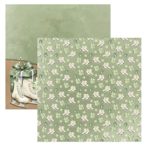 Designpapir Skjter - 30,5 x 30,5 cm. - Luna Hobby