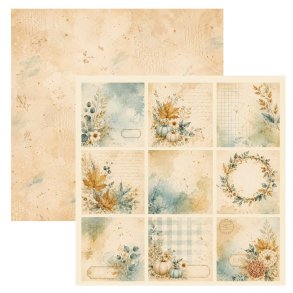 Designpapir Gyldne �jeblikke 30,5 x 30,5 cm - Luna Hobby