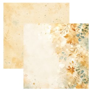 Designpapir Skovgl�d 30,5 x 30,5 cm - Luna Hobby