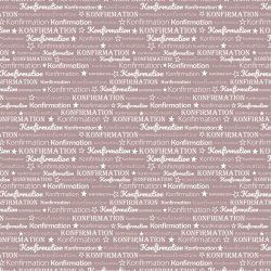 Designpapir Light Rose Konfirmation - 30,5 x 30,5 cm - Luna Hobby