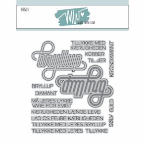 Die Bryllup script Made with love FORUDBESTILLING P� LAGER CA. 22/5