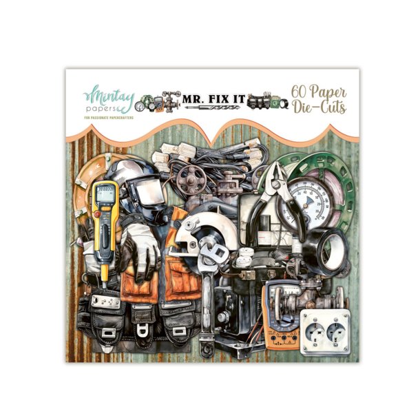 Mintay Die cuts Mr. Fix it 60 dele