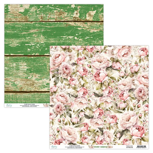 Mintay papir Peony Garden 05 12x12"