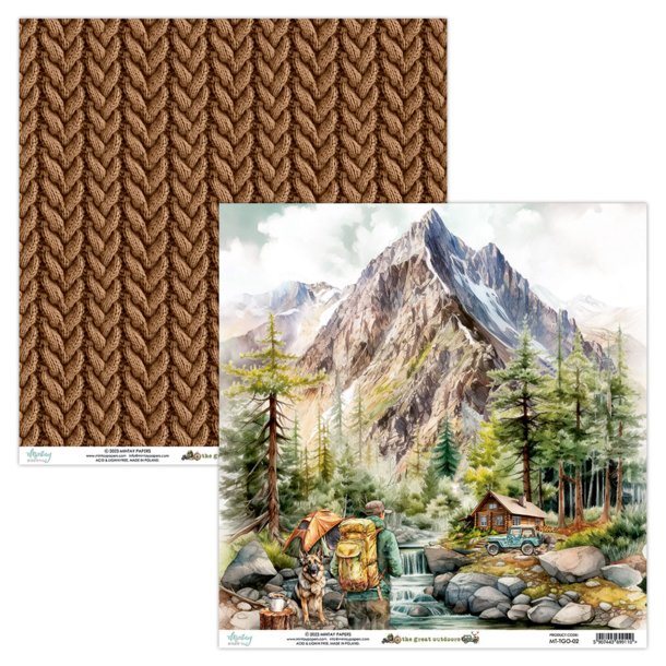 Mintay mnsterpapir The Great Outdoor 02 12x12"