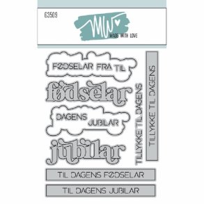 Die F�dselar & jubilar Made with love 