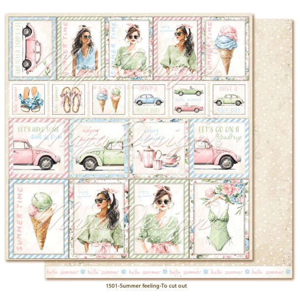 Maja Design Summer Feeling To cut out 12x12"