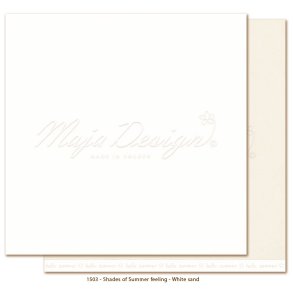 Maja Monochromes Summer Feeling - White sand 12x12