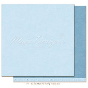 Maja Monochromes Summer Feeling - Breeze blue 12x12