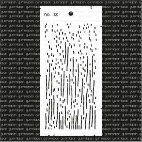 Stencil No. 12 gummiapan  RESTORDRE