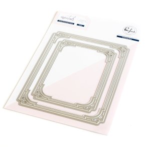 Die Ornate Rectangle Frame - Pinkfresh Studio