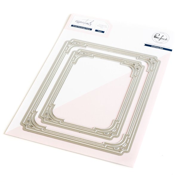 Die Ornate Rectangle Frame - Pinkfresh Studio