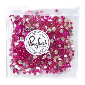 Clear Drops: Magenta - Pinkfresh Studio