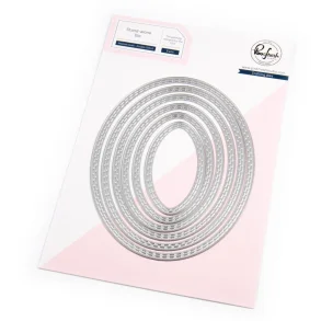 Nested Ovals Double Stitch die - Pinkfresh Studio