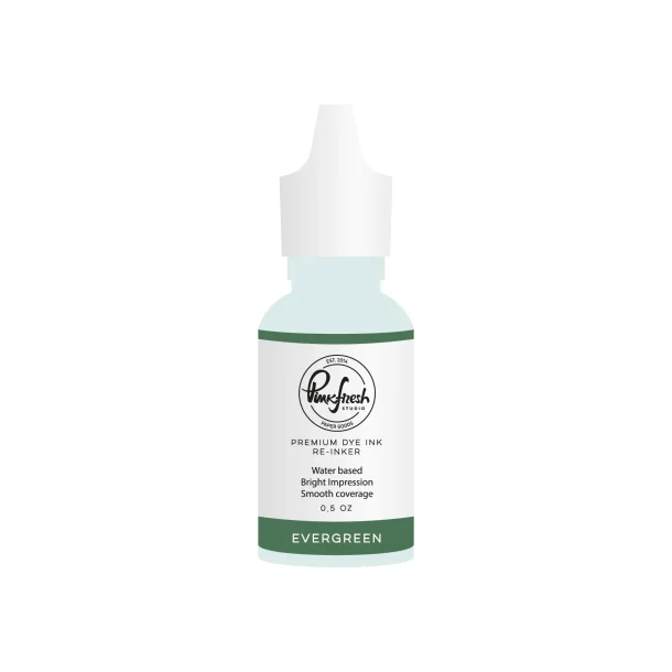 Evergreen Re-Inker ca. 15 ml. - Pinkfresh Studio