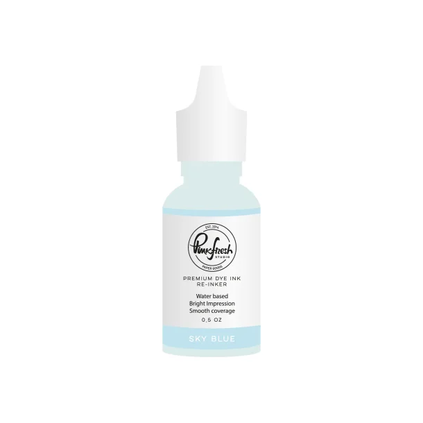 Sky Blue Re-Inker ca. 15 ml. - Pinkfresh Studio