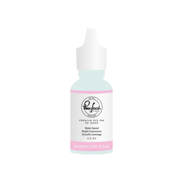 Sparkling Rose Re-Inker ca. 15 ml. - Pinkfresh Studio