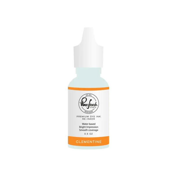 Clementine Re-Inker ca. 15 ml. - Pinkfresh Studio