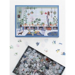 Plant Lover puslespil med 1000 brikker Vissevasse