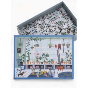 Plant Lover puslespil med 1000 brikker Vissevasse