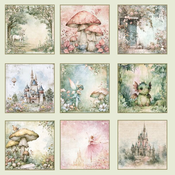 Tags - Hidden Magic Collection - 12x12 (30,5 x 30,5 cm) Reprint