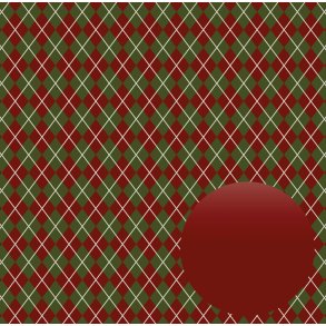 Designpapir Rd Harlekin 30,5 x 30,5 cm - Luna Hobby