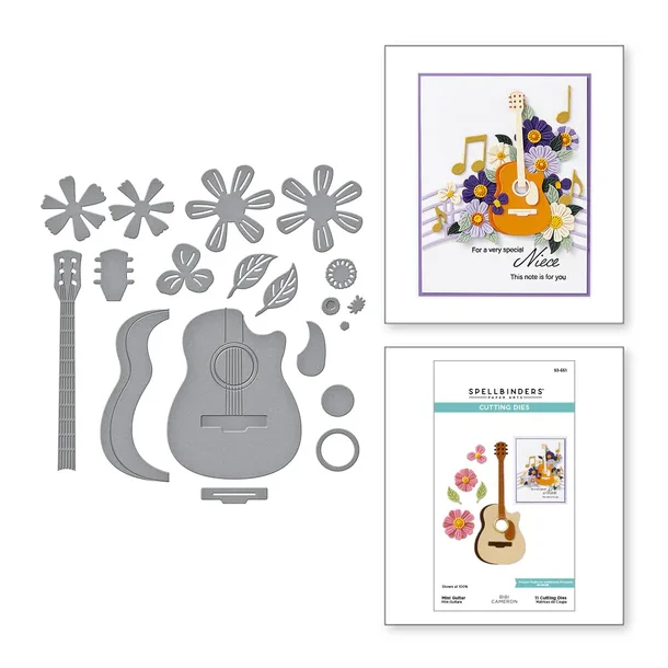 Die Mini Guitar spellbinders S3-551