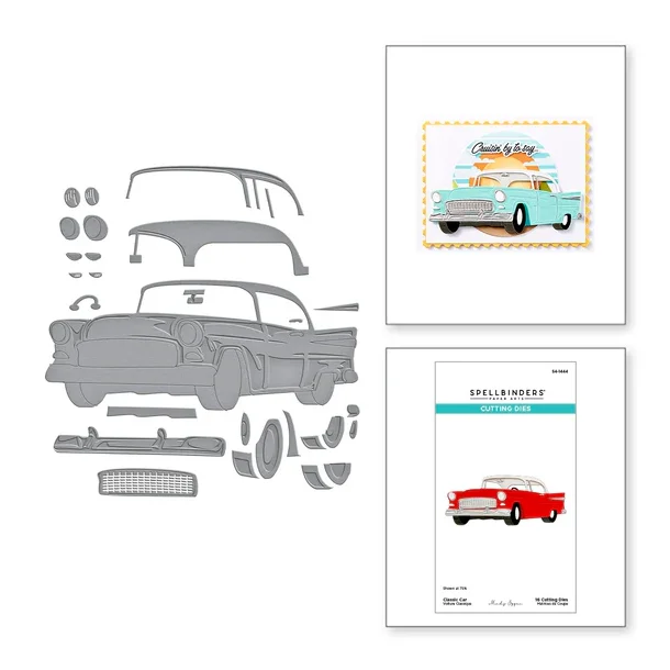 Die Classic Car from the Classic Road Legends spellbinders S4-1444