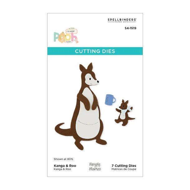 Die Kanga &amp; Roo Characters S4-1519 Spellbinders