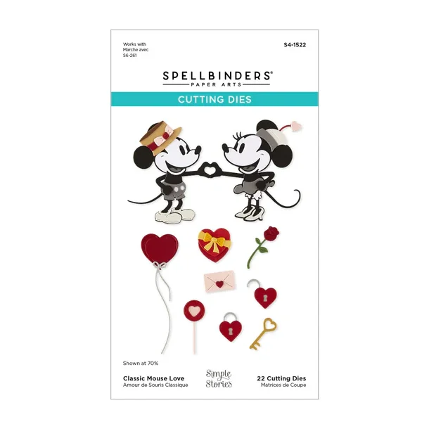 Die Classic Mouse Love S4-1522 Spellbinders RESTORDRE