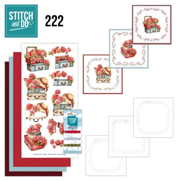 Stitch &amp; Do nr. 222 Rose Decorations