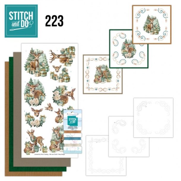 Stitch &amp; Do nr. 223 Echanting Christmas