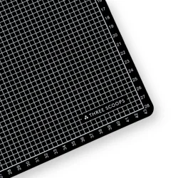 Skreunderlag sort Three Scoops