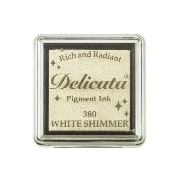 Delicata Ink "White Shimmer" 380 Mini