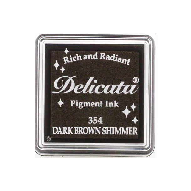 Delicata Ink "Dark Brown Shimmer" 354