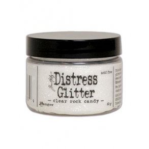 Tim Holtz Distress Glitter Clear Rock Candy
