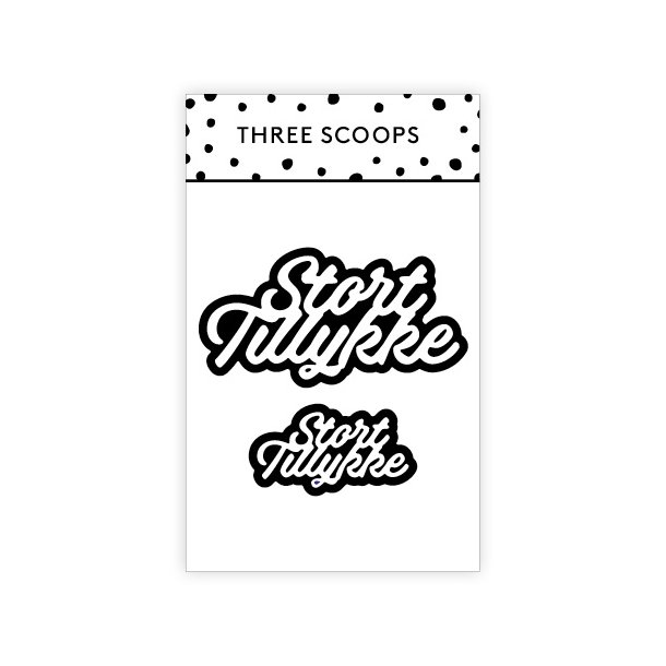 Three Scoops Die Stort tillykke 