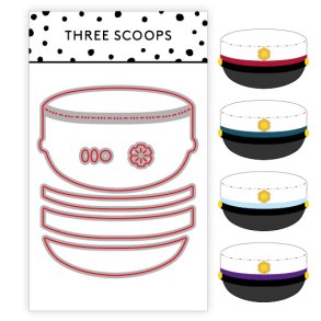 Three Scoops die stor studenterhue 