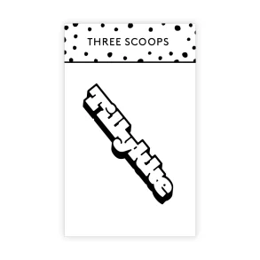 Die Tillykke Three Scoops 