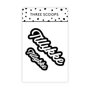 Die Tillykke 3 Three Scoops 