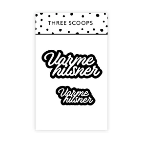 Die Varme hilsner Three Scoops