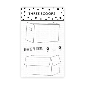 Three Scoops Stempelst Flyttekasser ST15