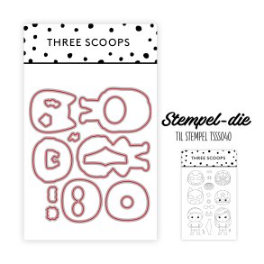 Three Scoops Die til Superhelte dreng & pige