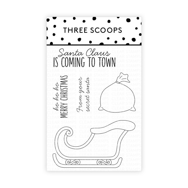 Three Scoops Stempel Julemandens Kane