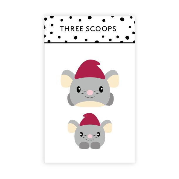 Die Julemus Three Scoops