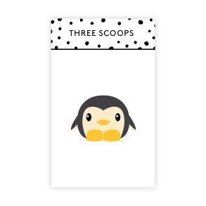 Die Pingvin Three Scoops
