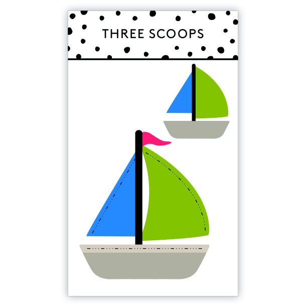 Die Skibe Three Scoops