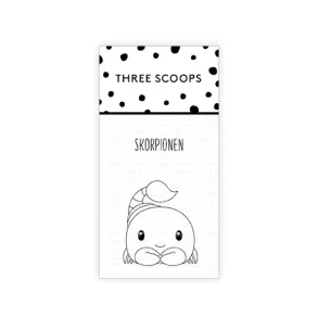 Akrylstempel Skorpionen Three Scoops ST22