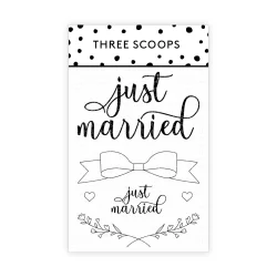 Akrylstempel Just married