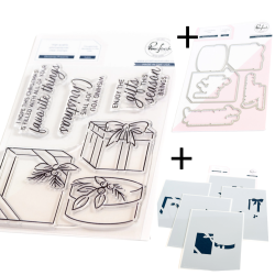 SAMPAK Christmas Presents Pink Fresh Studio